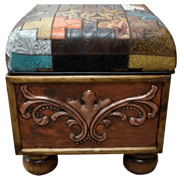 Straight Flush Ottoman