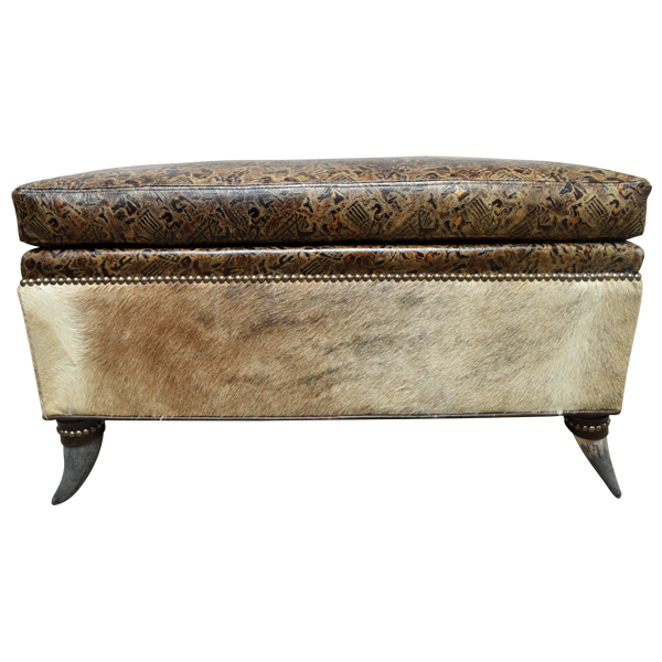 Faro Gold Ottoman