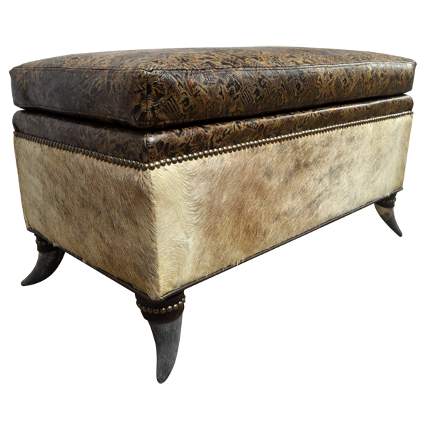 Faro Gold Ottoman