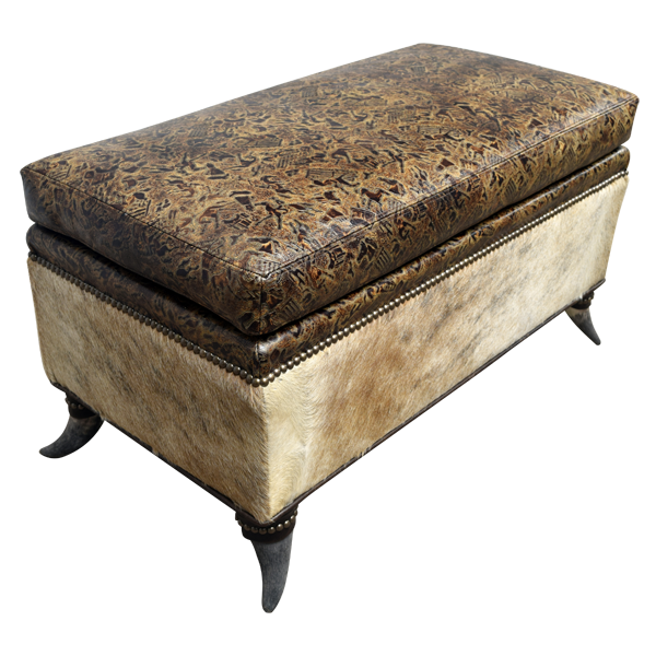 Faro Gold Ottoman