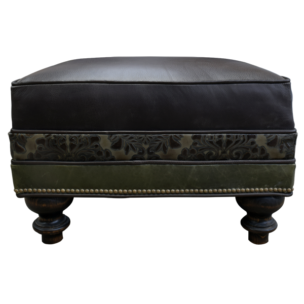Prairie Crown Ottoman