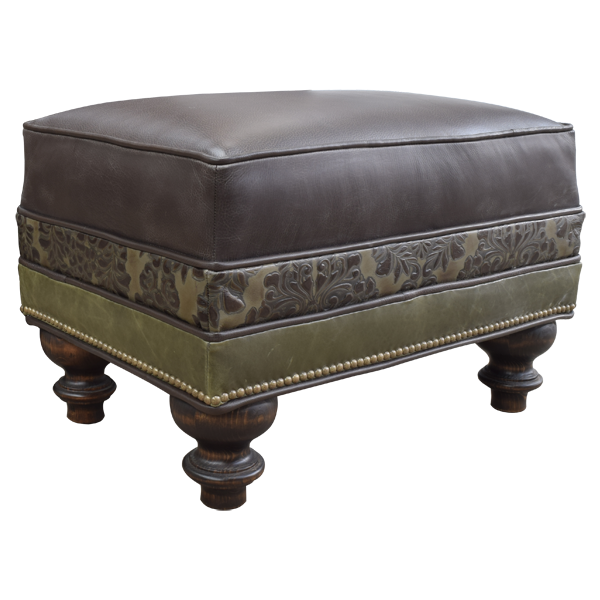 Prairie Crown Ottoman