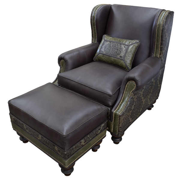 Prairie Crown Ottoman