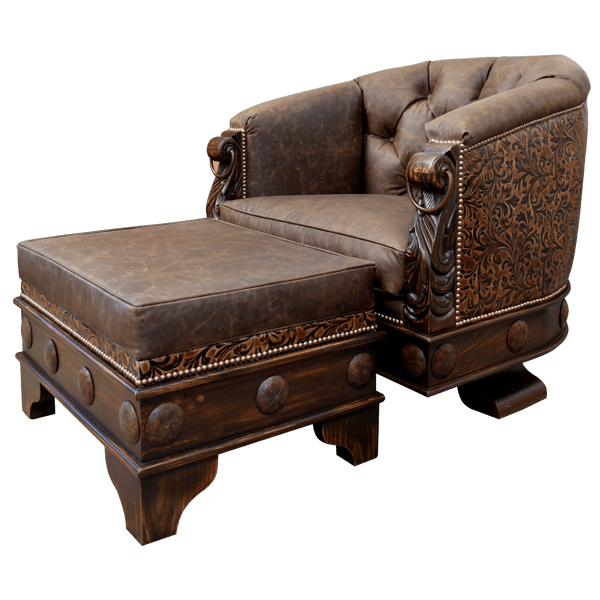 Lone Rock Ottoman