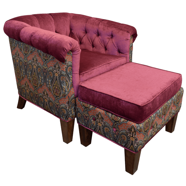 Rose Hill Ottoman