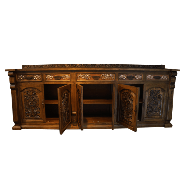 Heritage Basin Transitional Credenza Table